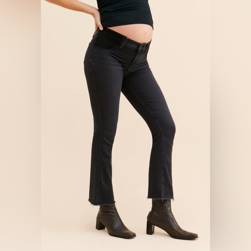 COPY - PAIGE Maternity Jeans Claudine size 28 washed black